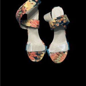 Colorful Patterned Women's Sandals